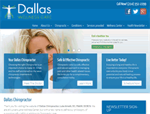 Tablet Screenshot of dallaswellnesscare.com